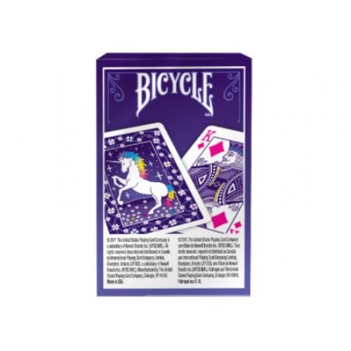 Unicorn Bicycle Playing Cards Rainbow Standard Index Poker Custom Deck UK Seller 
